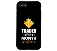 Trader of The Month Stock Market Investment Humor Carcasa para iPhone SE (2020) / 7/8