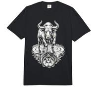 Trader | Trading en el Mercado de valores, Bull & Bear Reflection Comfort Colors Adult Heavyweight T-Shirt