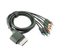 TraderPlus Cable AV estéreo RCA para Microsoft Xbox 360 y Xbox 360 Slim (1,8 m)
