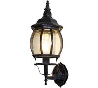 Tradición Balcón Linterna de Pared Exterior Luz Vidrio Impermeable Decoración de Pared Exterior Iluminación Estilo Europeo Jardín Retro