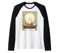 Tradición Vidente El ajo Protector de Haft Sin Camiseta Manga Raglan