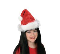 Tradicional Santa Sombrero Adultos Navidad Papa Noel Disfraz Hombre Mujer