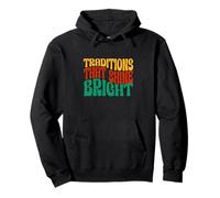 Tradiciones Que Brillan Sudadera con Capucha