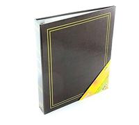 Tradineur - Álbum de foto en formato A4 - Contiene 4 anillas - Ideal para guardar todas tus fotos y rememorar momentos inolvidables - 32 x 27 x 5 cm - Color Marrón