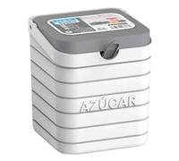 Tradineur - Azucarero modelo original - Fabricado en Plástico - Ideal para el desayuno de cada mañana - 10,7 x 9,5 x 9,5 cm - Color Aleatorio