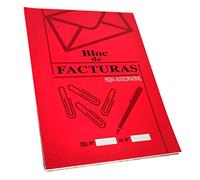 Tradineur - Bloc de facturas - Formato A6 - Registro de venta, gastos, inversión y factura recibidas - Ideal para la gestión de la tienda - 15 x 11 cm