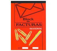 Tradineur - Bloc de facturas - Registro de venta, gastos, inversión y factura recibidas. - Ideal para la gestión de la tienda - 20,7 x 14,7 cm