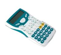 Tradineur - Calculadora científica - 240 Funciones - Diseño ergonómico - Fabricado en plástico a prueba de arañazos - 16,3 x 8,5 x 2,5 cm - Color Blanco