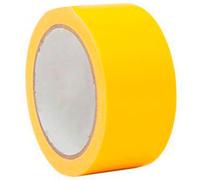 Tradineur - Cinta americana con fuerte adherencia, universal, resistente, impermeable, corte fácil, reparar, sellar, reforzar, fijar, multiusos, bricolaje (Amarillo - 48 mm x 20 m)