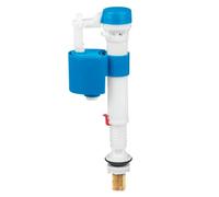 Tradineur - Grifo flotador para cisterna, universal, sistema alimentación inferior, tanque, inodoro, WC, válvula de llenado unidireccional, tuerca de latón, conexión 3/8