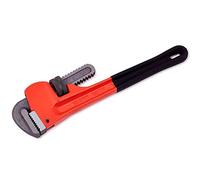Tradineur - Llave Stillson para tubos, hierro, abertura máx. 65 mm, alta resistencia, heavy duty, fontanería, plomería, reparaciones, 30 cm