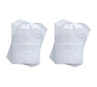 Tradineur - Pack de 2 Paquetes de 20 hojas para álbum fotográfico - Fotografías de 10 x 15 cm - 8 espacios por hoja - Ideal para guardar todas tus fotos e inmortaliza momentos.