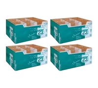 Tradineur - Pack de 4 Cajas de 12 Vasos Modelo Bodega - Capacidad: 530 ml - Fabricado en Vidrio Resistente - Apto para lavavajillas - Tamaño Aprox: Ø 8,5 x 13 cm - 48 Uds Totales