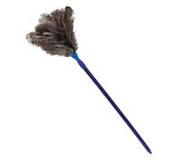 Tradineur - Plumero Extensible Premium con Plumas de Avestruz más largas - Extensible de 58 a 103 cm Limpiar Zonas Altas o Fuera de tu Alcance.