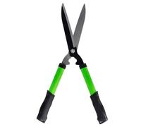 Tradineur - Tijera cortasetos, tijeras para podar a dos manos, cizalla para setos, hoja de 185 mm y mango ergonómico, jardinería, 53 cm, modelo aleatorio