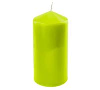 Tradineur - Vela Bloque con Aroma a Hierba de limón, velón Taco de Cera perfumada, Larga duración: 36 Horas, aromaterapia, decoración del hogar (Lemongrass, 11,8 x 5,6 cm)