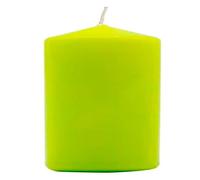 Tradineur - Vela Taco con Aroma a Hierba de limón, velón de Cera perfumada, Larga duración: 24 Horas, aromaterapia, decoración del hogar (Lemongrass, 7 x 5,6 cm)