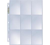 Trading Card A4 Sleeves - 25 Ultra Pro 9 Pocket Platinum Pages MTG/Pokemon. by Ultra Pro Platinum Series Nine Pocket Pages