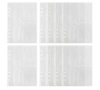 Trading Card Sleeves - For Binder 4 Pocket 10 Pieces Clear Inserts