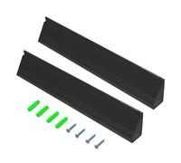 Trading Card Wall Display, Acrylic Shelf, 9.45x1.18in Collector Tray, Durable Storage Solution, Space-Saving Design, 2-Pack, Ideal para Sports Cards, Business Cards, Game