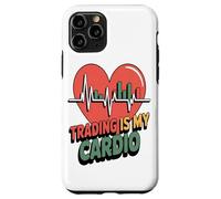 Trading Is My Cardio Heart Loving Trader Analistas Carcasa para iPhone 11 Pro
