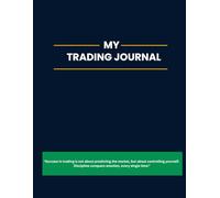 Trading Journal Log Book: Trade Tracker & Strategy Planner for Stocks, Forex, Crypto, and Options | Record Up to 3,000 Trades