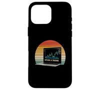 trading trader sats blockchain finanzas mercado monetario Bitcoin Carcasa para iPhone 16 Pro Max