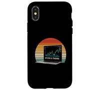 trading trader sats blockchain finanzas mercado monetario Bitcoin Carcasa para iPhone X/XS