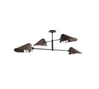 &TRADITION Bonnet SC91 plafón, bronce, altura 40 cm