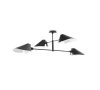 &TRADITION Bonnet SC91 plafón, negro, altura 40 cm