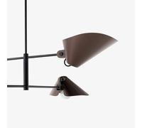 &TRADITION Bonnet SC92 lámpara colgante, bronce, altura 110 cm