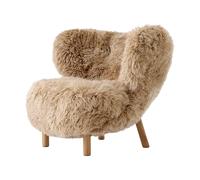 &Tradition Butaca Little Petra VB1 Roble aceitado-Sheepskin honey