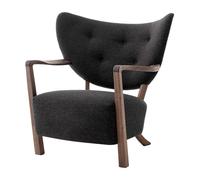 &Tradition Butaca Lounge Wulff Lounge Chair ATD2 nogal aceitado-Hallingdal