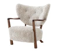 &Tradition Butaca Lounge Wulff Lounge Chair ATD2 nogal aceitado-Moonlight