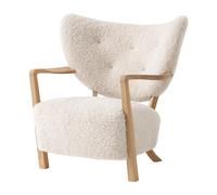 &Tradition Butaca Lounge Wulff Lounge Chair ATD2 roble aceitado-Moonlight