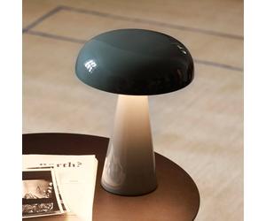 &TRADITION Como SC53 lámpara de mesa sin cable, azul piedra