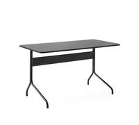 &Tradition Escritorio Pavilion AV16 Black linoleum. roble lacado negro. patas negras