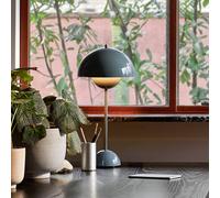 &TRADITION Flowerpot VP3 lámpara de mesa, azul piedra