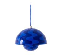 &Tradition Lámpara colgante FlowerPot VP1 Cobalt blue-Twilight blue