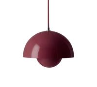 &Tradition Lámpara colgante FlowerPot VP1 Dark plum