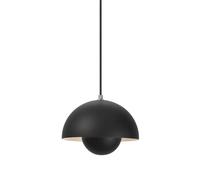 &Tradition Lámpara colgante FlowerPot VP1 Negro mate