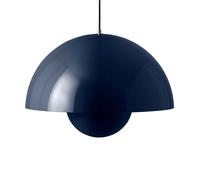 &Tradition Lámpara colgante FlowerPot VP2 grande Azul acero