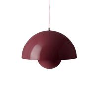 &Tradition - Flowerpot VP7 Lámpara Colgante Dark Plum &Tradition