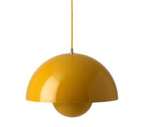 &Tradition Flowerpot VP7 Lámpara Colgante Amarillo Mostaza