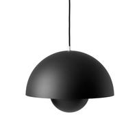&Tradition Lámpara colgante Flowerpot VP7 negro mate