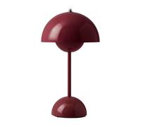 &Tradition Lámpara de mesa Flowerpot portable VP9 Dark plum