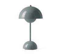 &Tradition Lámpara de mesa Flowerpot portable VP9 Stone blue