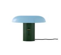 &TRADITION Montera JH42 lámpara de mesa, verde bosque/azul cielo
