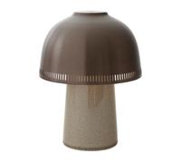 &Tradition Lámpara de mesa Raku SH8 Beige Grey & Bronze