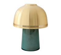 &Tradition Lámpara de mesa Raku SH8 Blue Green & Bras